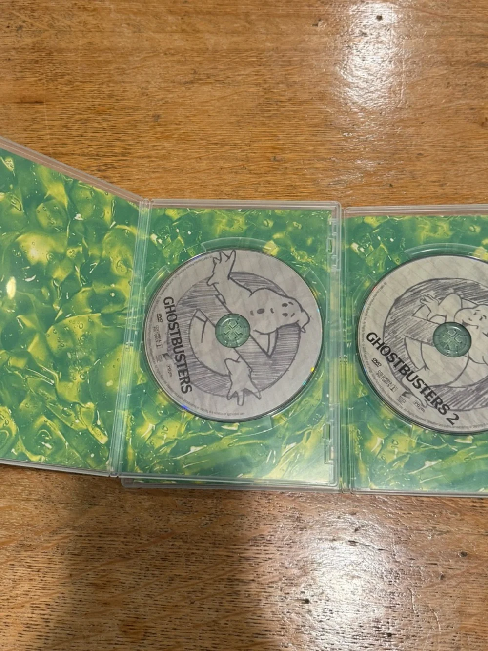 Sony Ghostbusters & Ghostbusters 2 DVD Set - Green Covers